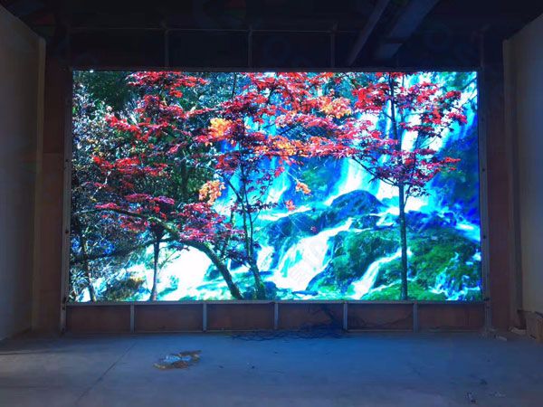 绍兴中国轻纺城P3室内全彩LED显示屏
